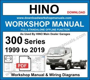 Hino 300 series workshop repair manual